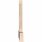 Ekena Millwork Portland Smooth Timber Gable Bracket, Douglas Fir, 36"W x 18"H x 1 1/2"D x 3 1/2"F, 12/12 Pitch GBW036X18X0204POR00SDF - alternate 2